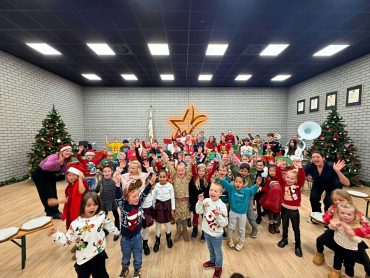 Kerstconcert Jong MVB, Mini MVB en toonmoment Superkids geweldige opmaat voor kerst